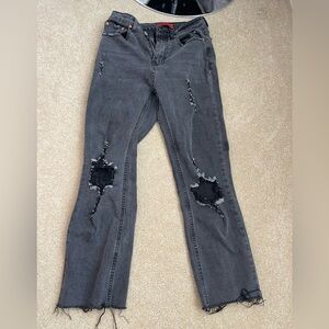 Signature 8 distressed ripped jeans